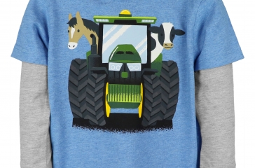 Camiseta Tractor "Who Drive"